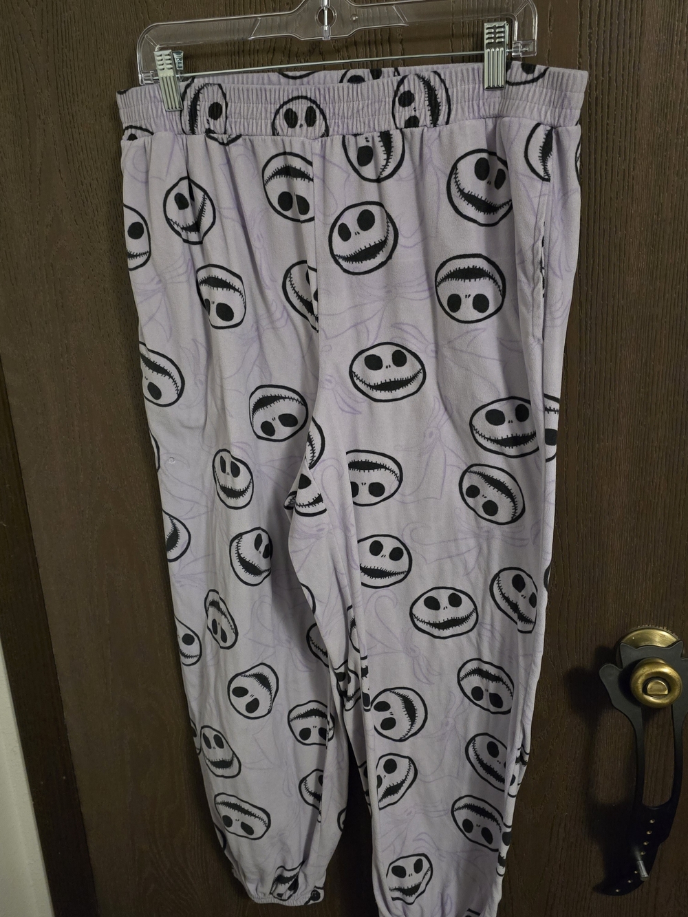 Disney Lavender Skull Print Pajama Pants